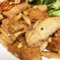 smira's cooksnap of when they made 鶏むね肉・厚揚げ・きのこのピリ辛照り焼き.
