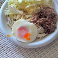sinrng's cooksnap of when they made 納豆うどん.