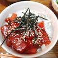 よーこ☆ガッキー's cooksnap of when they made 我が家の甘め漬け丼♪さしみ醤油で.