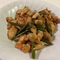 papikun's cooksnap of when they made ピリッと辛い！にんにくの芽と豚肉炒め.