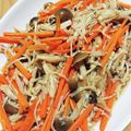 ナーちゃん's cooksnap of when they made えのきとしめじ、にんじんのレンジ蒸し.