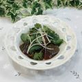 Satoco❋'s cooksnap of when they made おつまみに❖ピータンの香菜ねぎ和え.