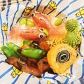 〜みみ〜's cooksnap of when they made 生ハムで金魚★素麺にも！キャラ弁にも！.