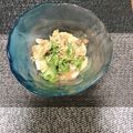 Laufen's cooksnap of when they made ゴマ油香る♡エリンギの明太子和え.