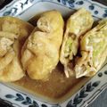 ゆずカフェ's cooksnap of when they made 油揚げのたまご煮.