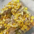 mai405mai's cooksnap of when they made キャベツとたらのレンジ蒸し.