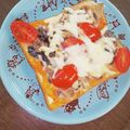 ちーずぴざ's cooksnap of when they made サバ水煮缶で簡単トースト.