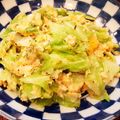 あーこ姐's cooksnap of when they made 朝ごはんに！春キャベツの卵炒め❀.