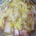 nessa1's cooksnap of when they made 白菜とベーコンの簡単スープ.