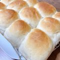 なつ⑅'s cooksnap of when they made ふわっふわ♪はちみつミルクちぎりパン.