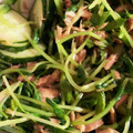 ちゃろみん's cooksnap of when they made 豆苗とツナときゅうりのサラダ.