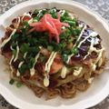 オカピッピ's cooksnap of when they made たこ焼きの粉でお好み焼き！.