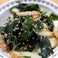 のんの０８'s cooksnap of when they made 竹輪とワカメの煮物！お弁当に最高♪.