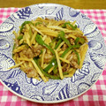 山下製麺's cooksnap of when they made 簡単で本格的な青椒肉絲.