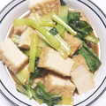pucyipan's cooksnap of when they made 小松菜と厚揚げの煮物.