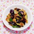 カレンガール's cooksnap of when they made 簡単　豚バラと茄子のピリ辛味噌炒め.