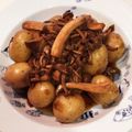 クックL55EGY☆'s cooksnap of when they made 新じゃがときのこのベーコン甘辛炒め.