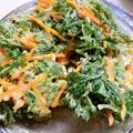 gohanちゃん's cooksnap of when they made 人参葉と海老のかき揚げ.