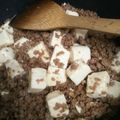 コーヒー甘め's cooksnap of when they made 焼き肉のたれで超簡単☆そぼろ豆腐♪.