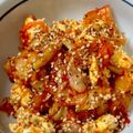 なつ♫'s cooksnap of when they made 相性抜群！キムチのクリームチーズ和え.