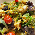 ＊ゆかりごはん's cooksnap of when they made 簡単ヘルシー！トマトときくらげの卵炒め.