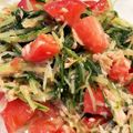nocci56's cooksnap of when they made 水菜とトマトとツナのさっぱりサラダ.