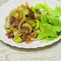 さくらん餅's cooksnap of when they made 牛肉とそらまめのオイスターソース炒め♪.