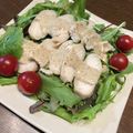 かぁなぁぁぁ's cooksnap of when they made サラダチキン 肉料理に 粒マスマヨソース.