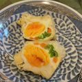 たまゴン♪'s cooksnap of when they made たまご巾着(野菜入り).