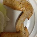 ♡しろちゃん♡'s cooksnap of when they made 魚焼グリルで簡単おつまみ☆手羽先の塩焼き.