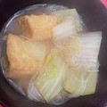 はるみぃ♪♪♪'s cooksnap of when they made 厚揚げと白菜と春雨の煮物.