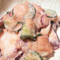 G☆Ponchi's cooksnap of when they made タコときゅうりの明太あえ.