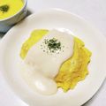 うさよ☆'s cooksnap of when they made とろふわオムライス☆ホワイトソース.