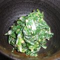 ミセスＡ's cooksnap of when they made ニラのごまマヨ和え♪.