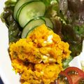 おはぎ☆おはぎ♪'s cooksnap of when they made 簡単☆かぼちゃとクリームチーズのサラダ.