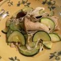 ★りなんち★'s cooksnap of when they made ズッキーニときのこ☆ニンニク炒め.