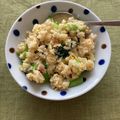 ぐりtoぐら's cooksnap of when they made 簡単☆小松菜しらす梅炒飯☆つわり中にも◎.