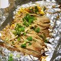 さめぽよ's cooksnap of when they made えのきのホイル焼き.