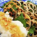 ちょこちょこ♬'s cooksnap of when they made れんこんの青じそおろしポン酢.
