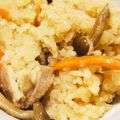 なとか's cooksnap of when they made 大葉香る！豚こま入り和風炊き込みご飯！.