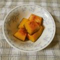 violets's cooksnap of when they made たっぷりお酒で煮る☆酔いどれ南瓜の煮物.
