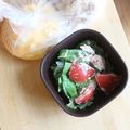 みるく茶's cooksnap of when they made きゅうり･レタス･トマトのツナマヨサラダ.