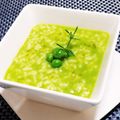 辰夫女子's cooksnap of when they made グリンピースの卵とじ雑炊.