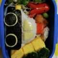 SUNMOONMOM's cooksnap of when they made キャラ弁車♡パトカー.