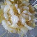 tao994's cooksnap of when they made 白菜の芯でシャキシャキ中華風漬物.