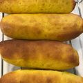 ティータイムマン's cooksnap of when they made 安心☆かぼちゃスティックパン.