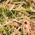 クック8LGY24☆'s cooksnap of when they made 即席10分♪豆苗＆豚肉＆きのこ中華炒め.