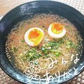 リンリン☆☆☆'s cooksnap of when they made 素麺で塩ラーメン風に.