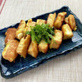 FGO☆'s cooksnap of when they made 簡単弁当に♫厚揚げの和風チーズピカタ.