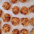 MegamiCafe's cooksnap of when they made 珈琲のお供に。コーンフレーククッキー。.